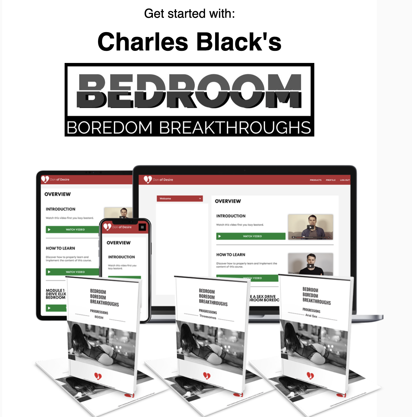 Bedroom Boredom Breakthroughs - Charles Black